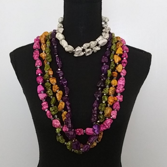 ❤Five Anna & Ava Boutique Statement 34" Necklaces - Picture 2 of 6